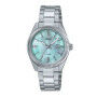 Men's Watch Casio LADY DATE - AQUA GREEN Silver