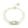 Ladies' Bracelet Guess JUBB04581JWYGS 22 cm